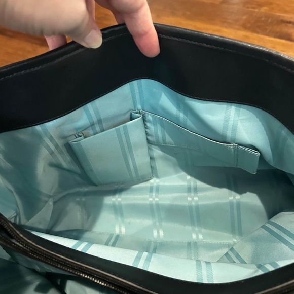 TUMI Nylon and Leather Travel Satchel - Picture 4 of 10